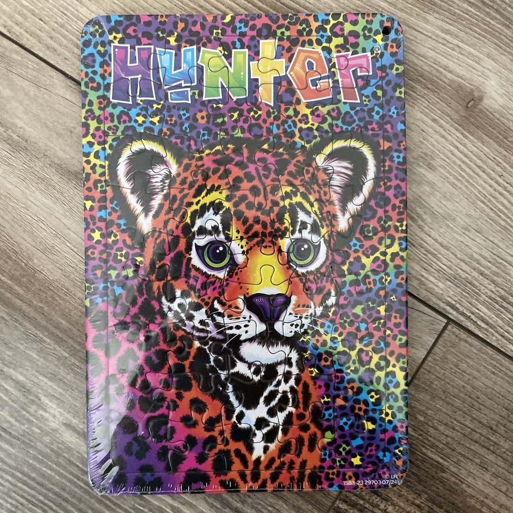 Lisa Frank Hunter Rainbow 45 Piece Puzzle Leopard Animal 1583-23 29703 07/24